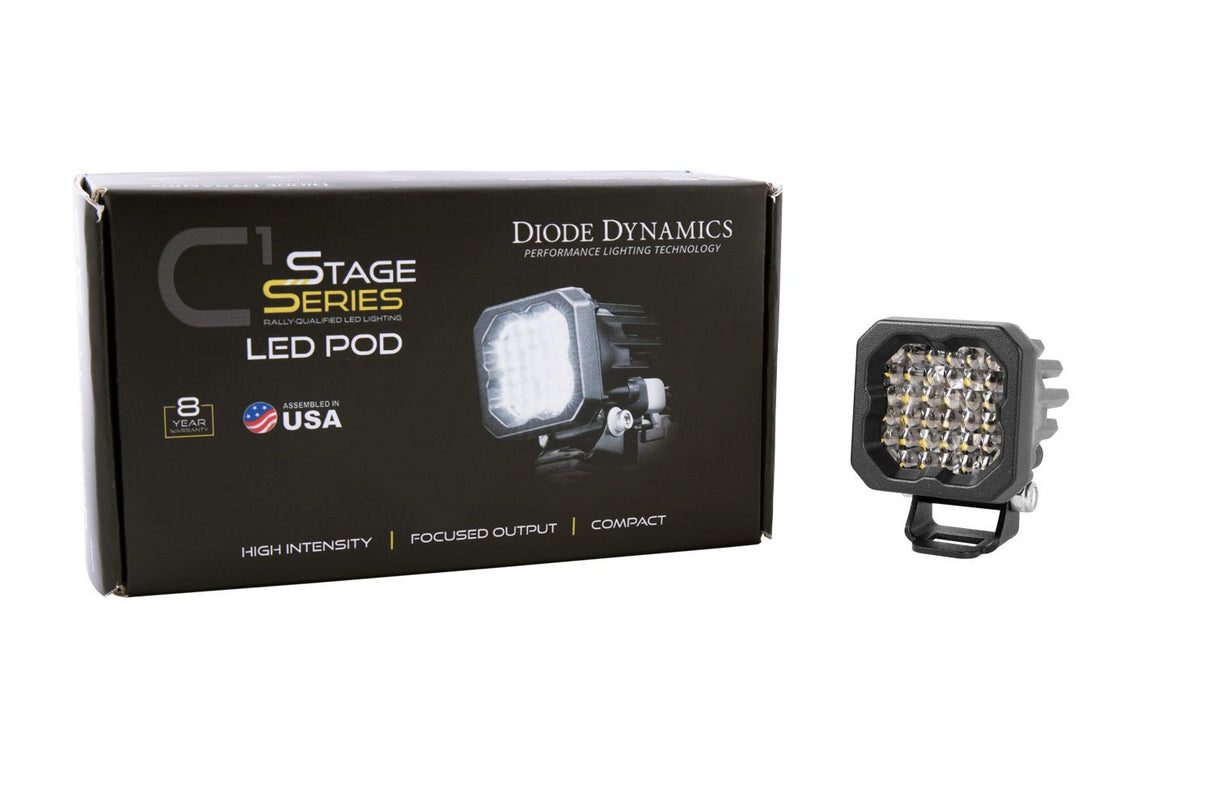Stage Series C1 1" Sae/Dot Jaune Module Led Encastré (Paire)