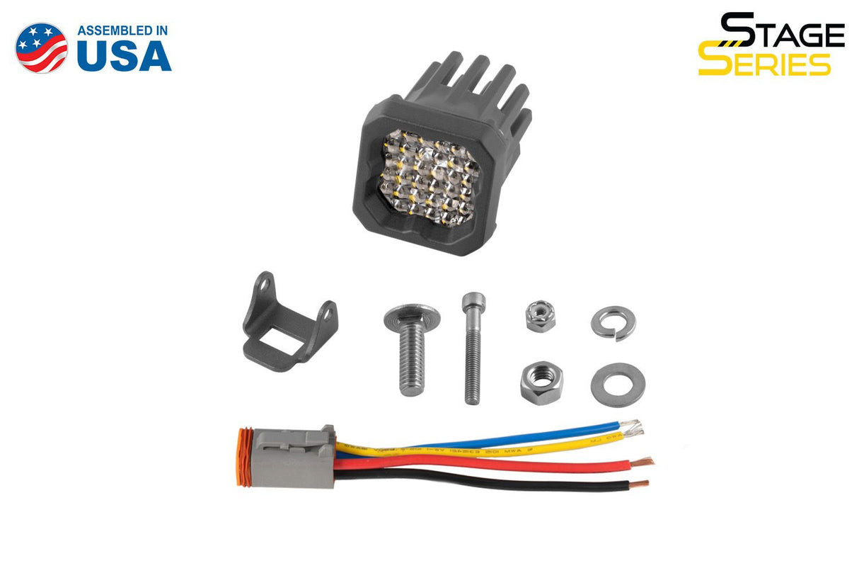 Stage Series C1 1" Sae/Dot Jaune Module Led Encastré (Paire)