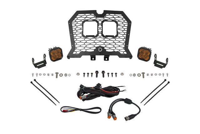 SS3 LED Grille Kit for 2021-2024 Polaris RZR Trail