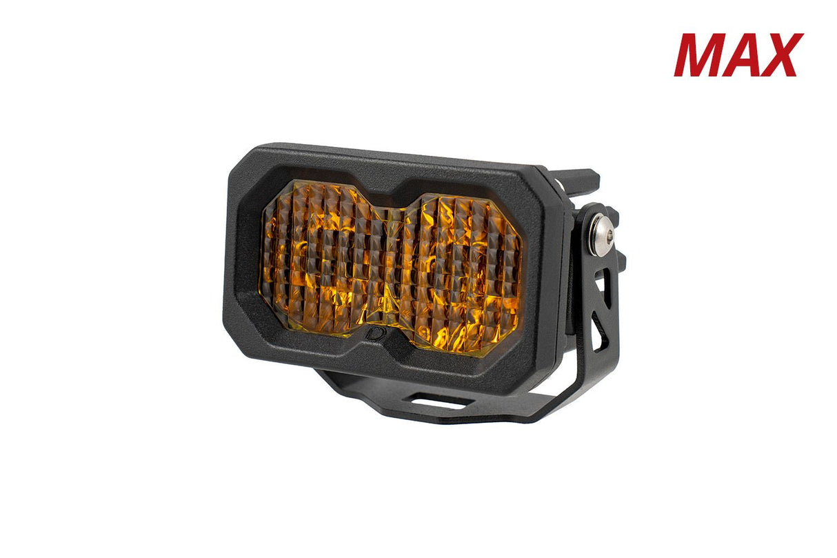 Stage Series C2 2" Sae/Dot Jaune Pod Led encastré (paire)