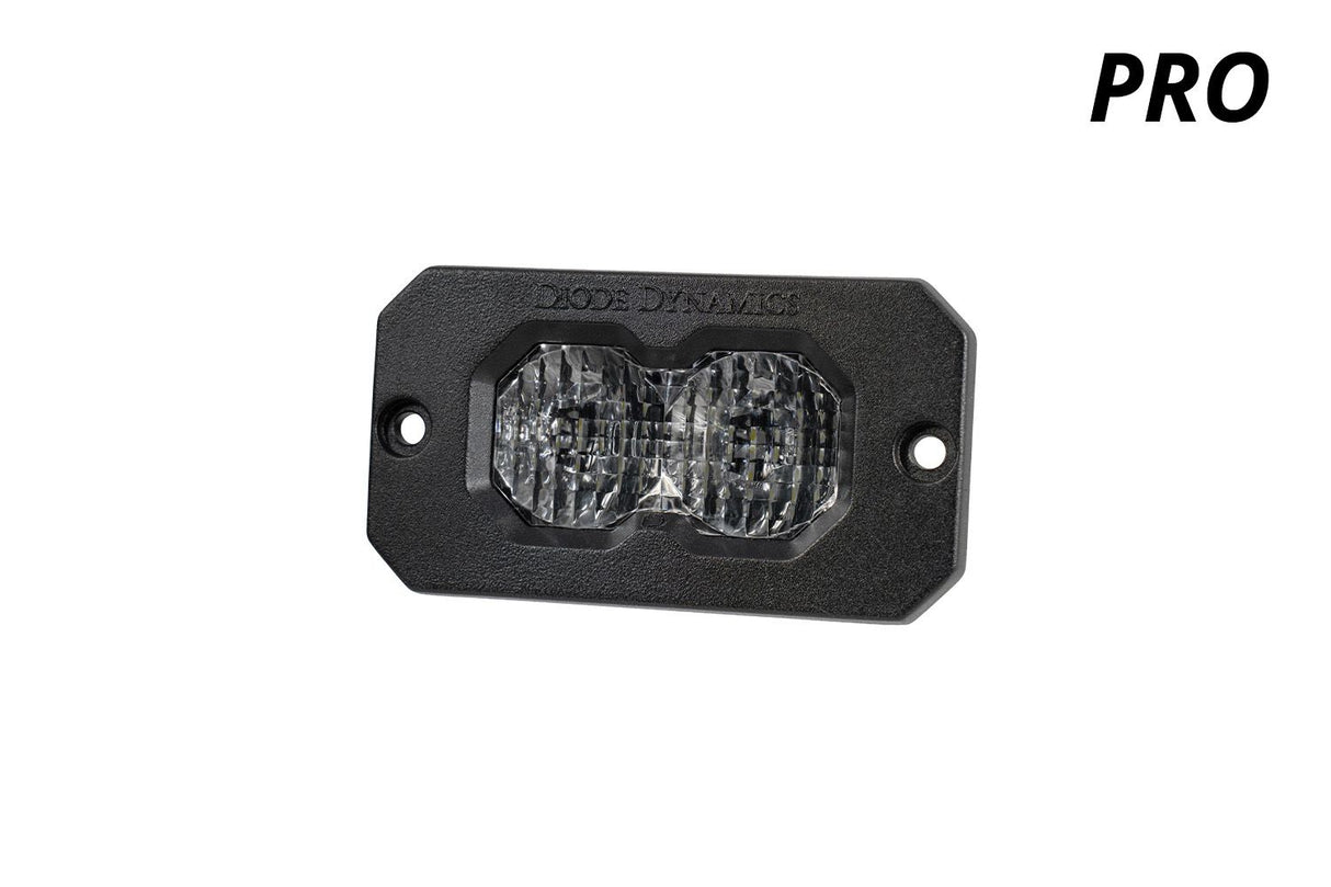 Stage Series C2 2" Sae/Dot Jaune Pod Led encastré (paire)