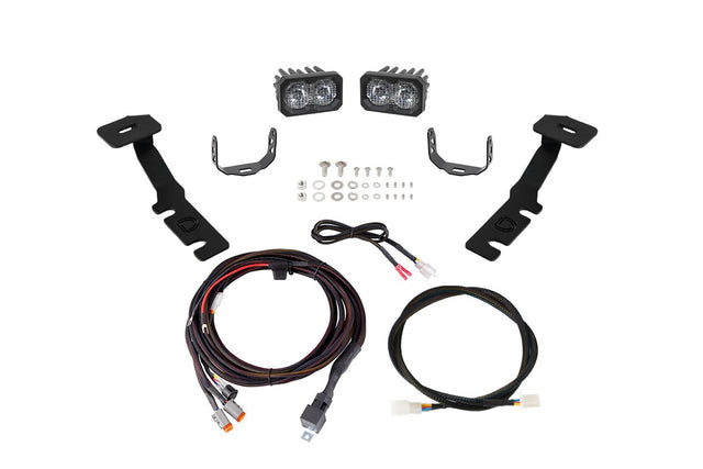Stage Series Backlit Ditch Light Kit for 2019-2025 Toyota RAV4