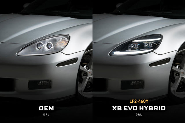 Phares à LED hybrides XB Evo pour Chevrolet Corvette (05-13)