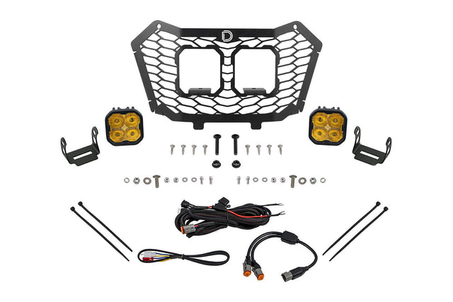 Ensemble de calandre à DEL Stage Series pour Honda Talon 2022-2024