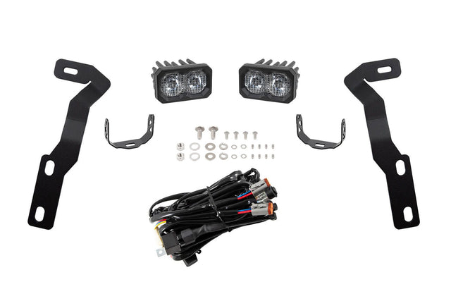 Stage Series Backlit Ditch Light Kit for 2016-2023 Toyota Tacoma