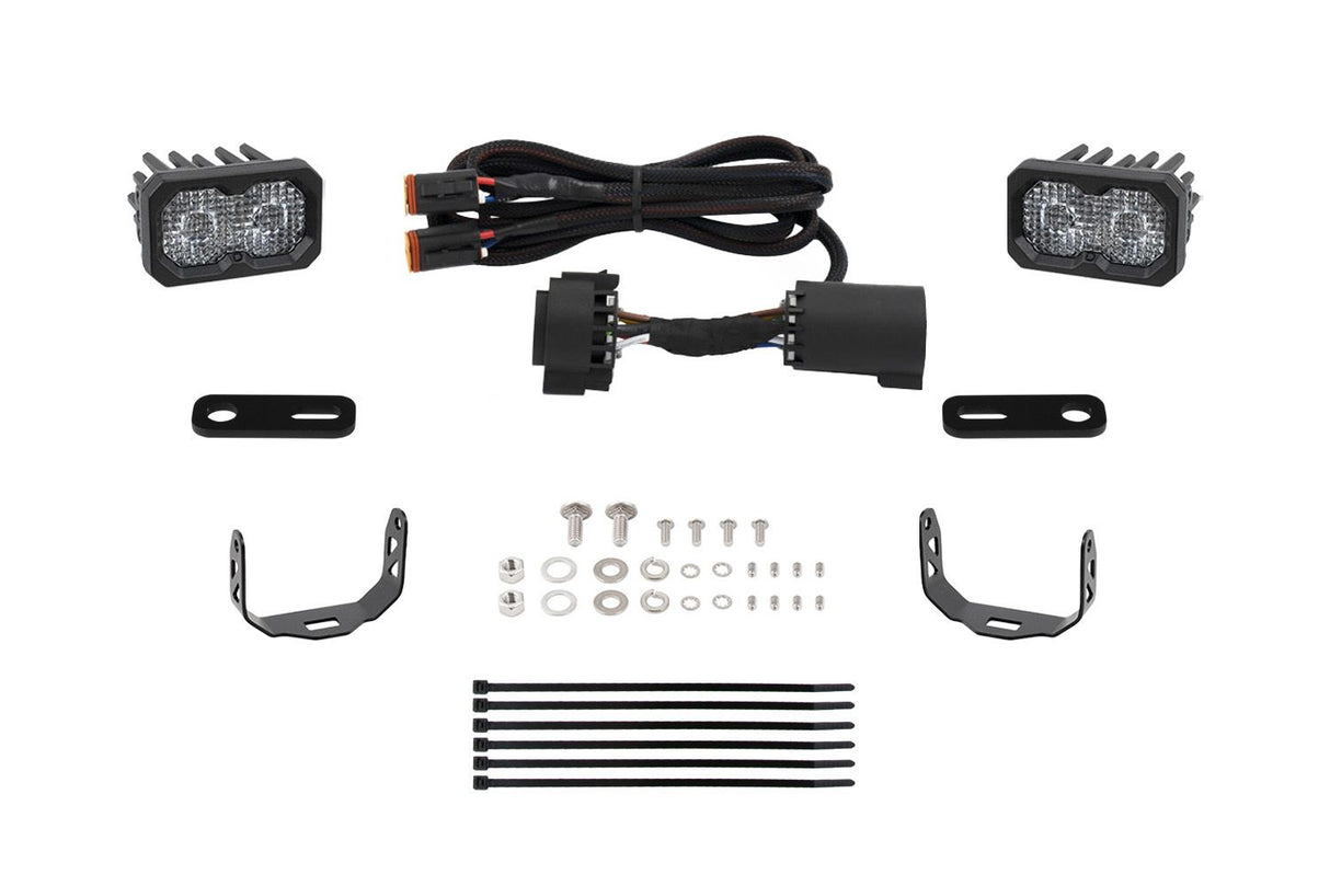 Kit d'éclairage de fossé à LED de la série Stage pour Toyota Tacoma 2016-2023