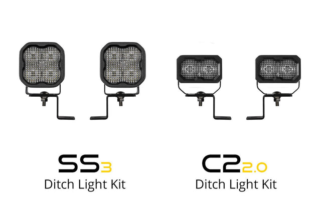 Stage Series Backlit Ditch Light Kit for 2021-2026 Ford F-150