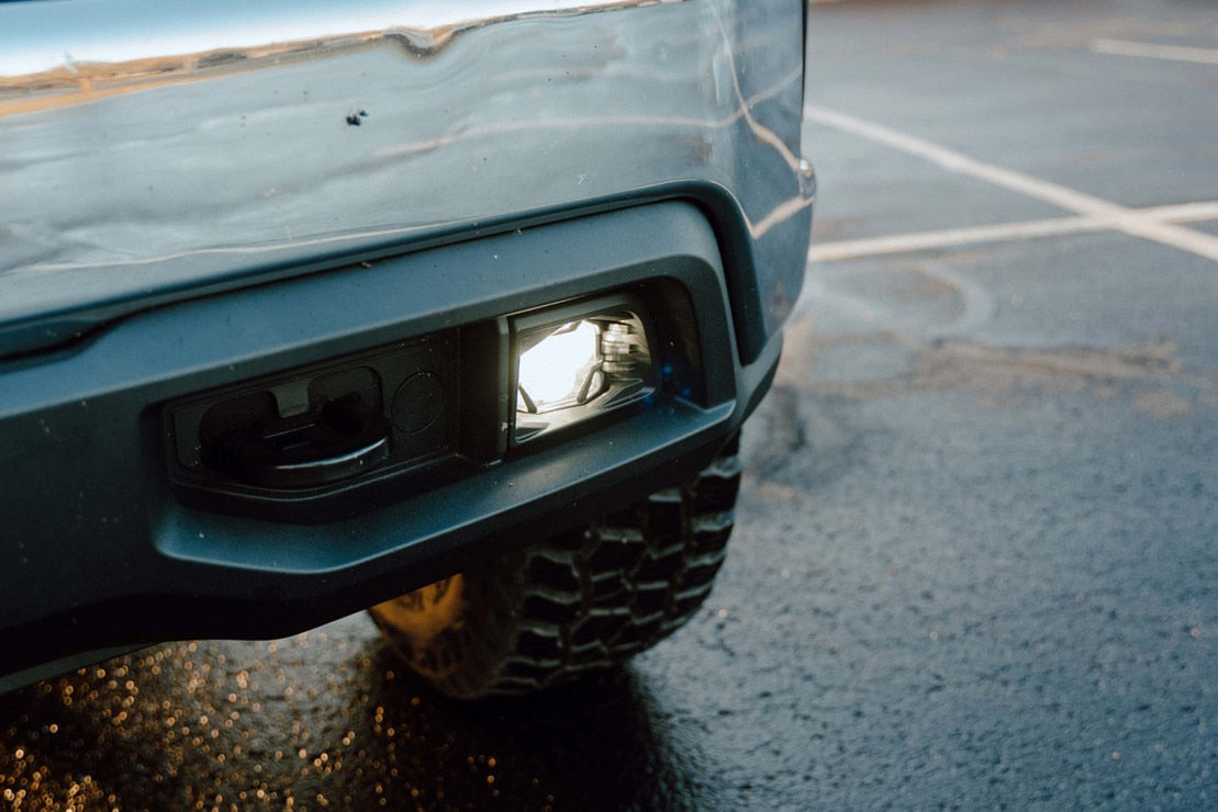 Chevrolet Silverado (14-15) : phares antibrouillard à DEL Morimoto 4banger