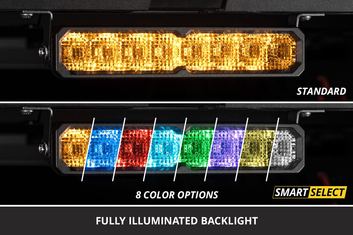 Barre lumineuse blanche Stage Series 42"