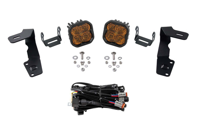 Stage Series Backlit Ditch Light Kit for 2015-2021 Subaru WRX/STi