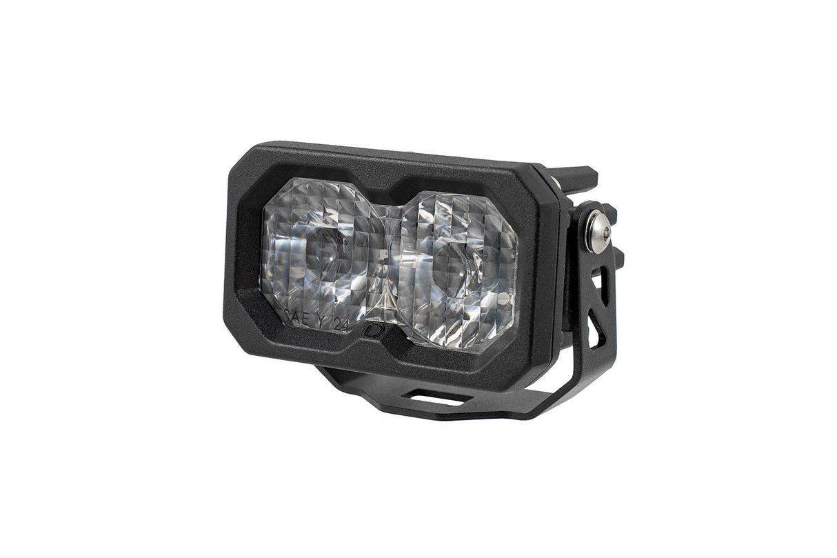 Stage Series C2 2" Sae/Dot Jaune Pod Led encastré (paire)