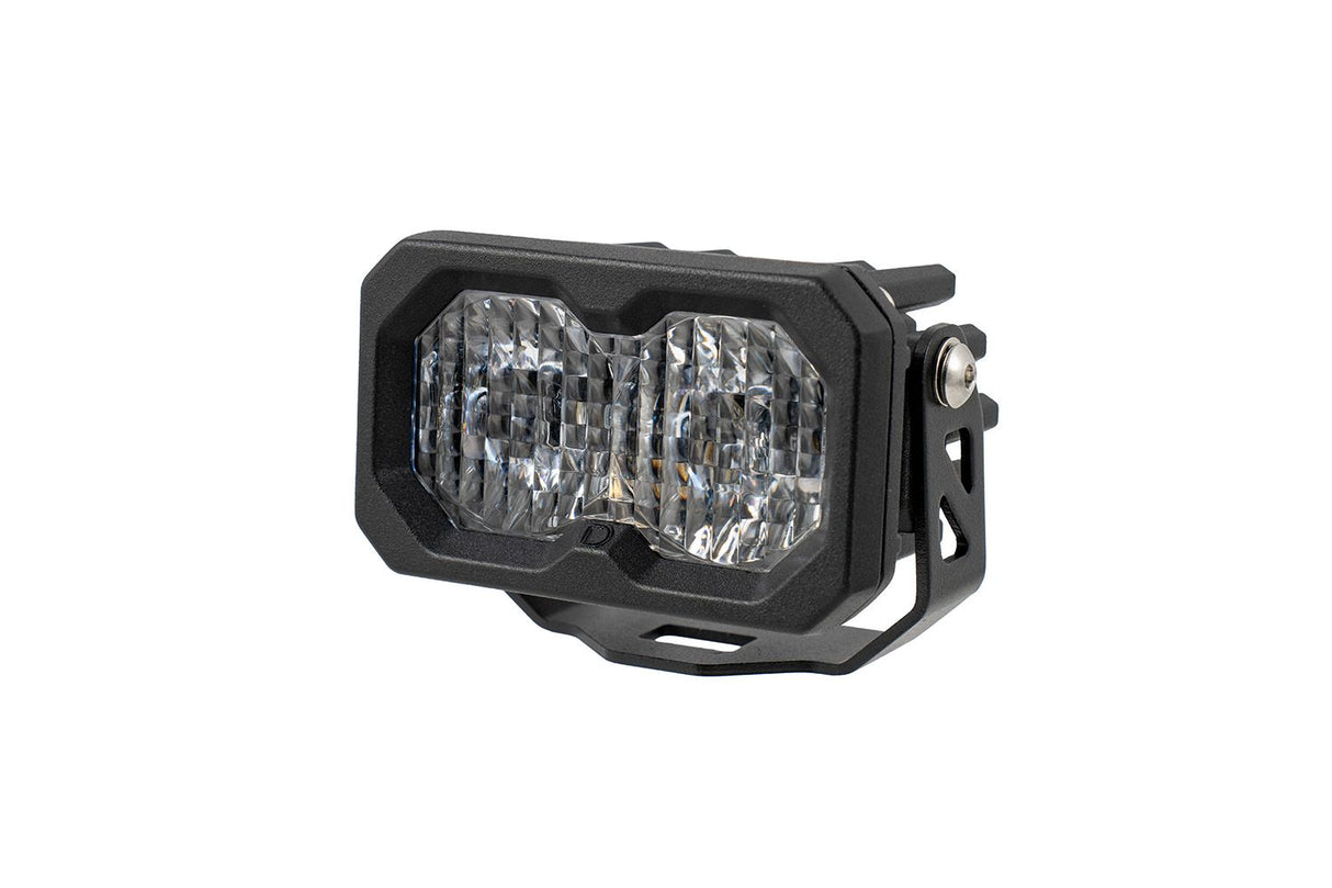 Stage Series C2 2" Sae/Dot Jaune Pod Led encastré (paire)