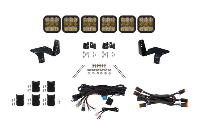 SS5 Grille CrossLink Lightbar Kit for 2020-2022 Ford Super Duty