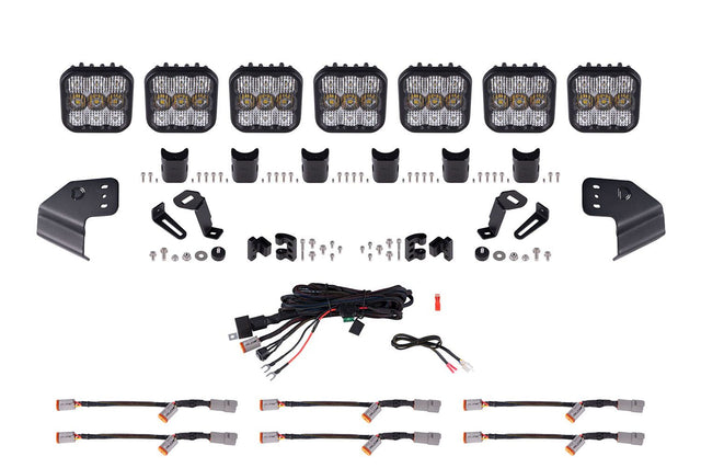 SS5 Windshield CrossLink Lightbar Kit for 2021-2025 Ford Bronco