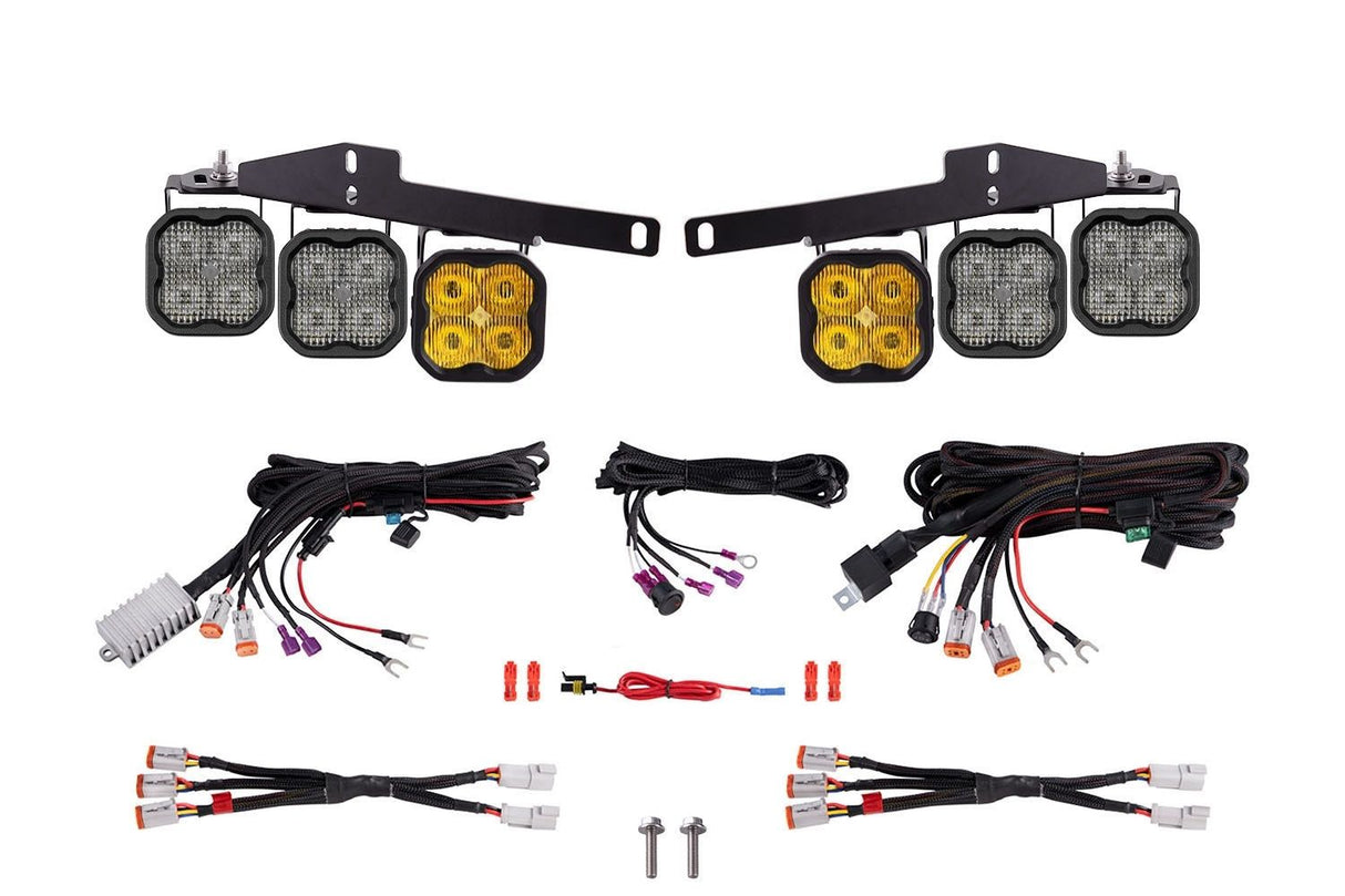 Kit d'éclairage de fossé à LED de la série Stage pour Subaru Wrx/Sti 2015-2021