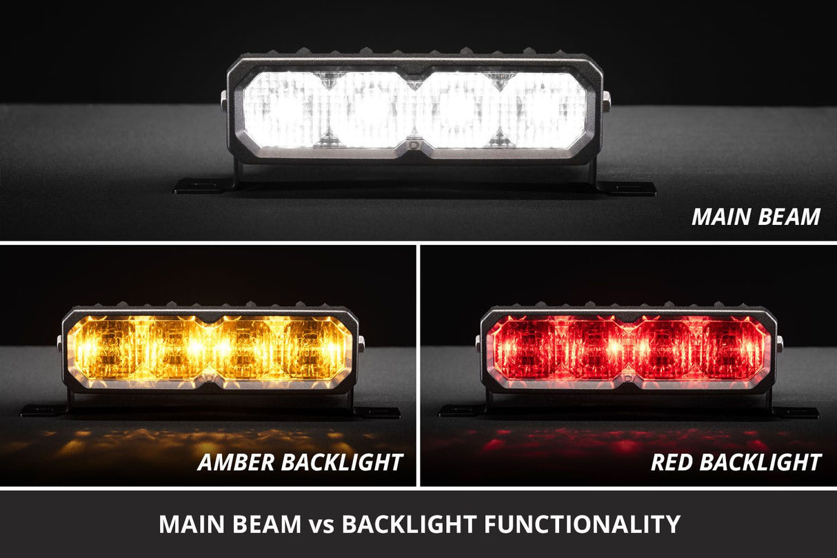 Barre lumineuse blanche Stage Series 42"