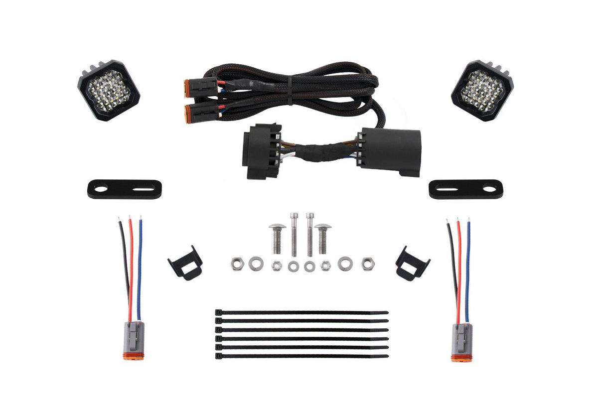 Kit d'éclairage de fossé à LED de la série Stage pour Toyota Tacoma 2016-2023