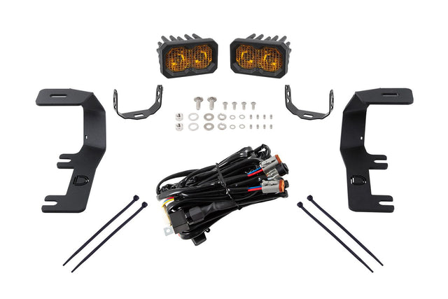 Kit de feux de fossé rétroéclairés Stage Series pour Chevrolet Silverado 1500 2014-2019