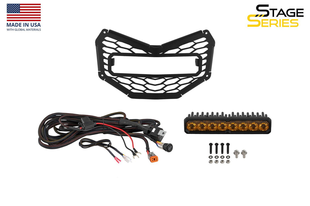 SS10 LED Grille Kit for 2017-2025 Can-Am Maverick X3