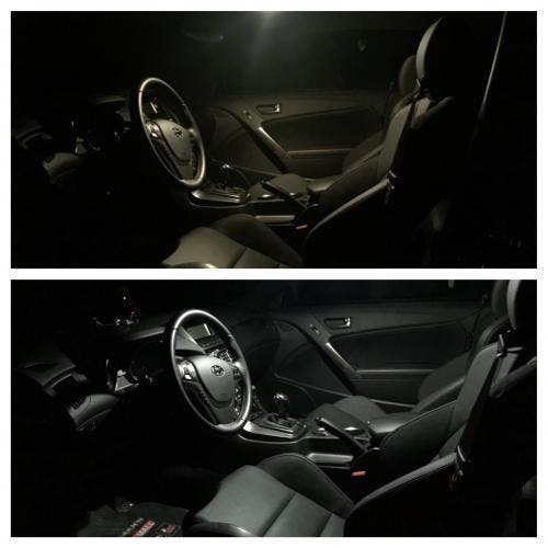 Kit LED intérieur pour Kia Soul 2014-2019, blanc froid Stage 2