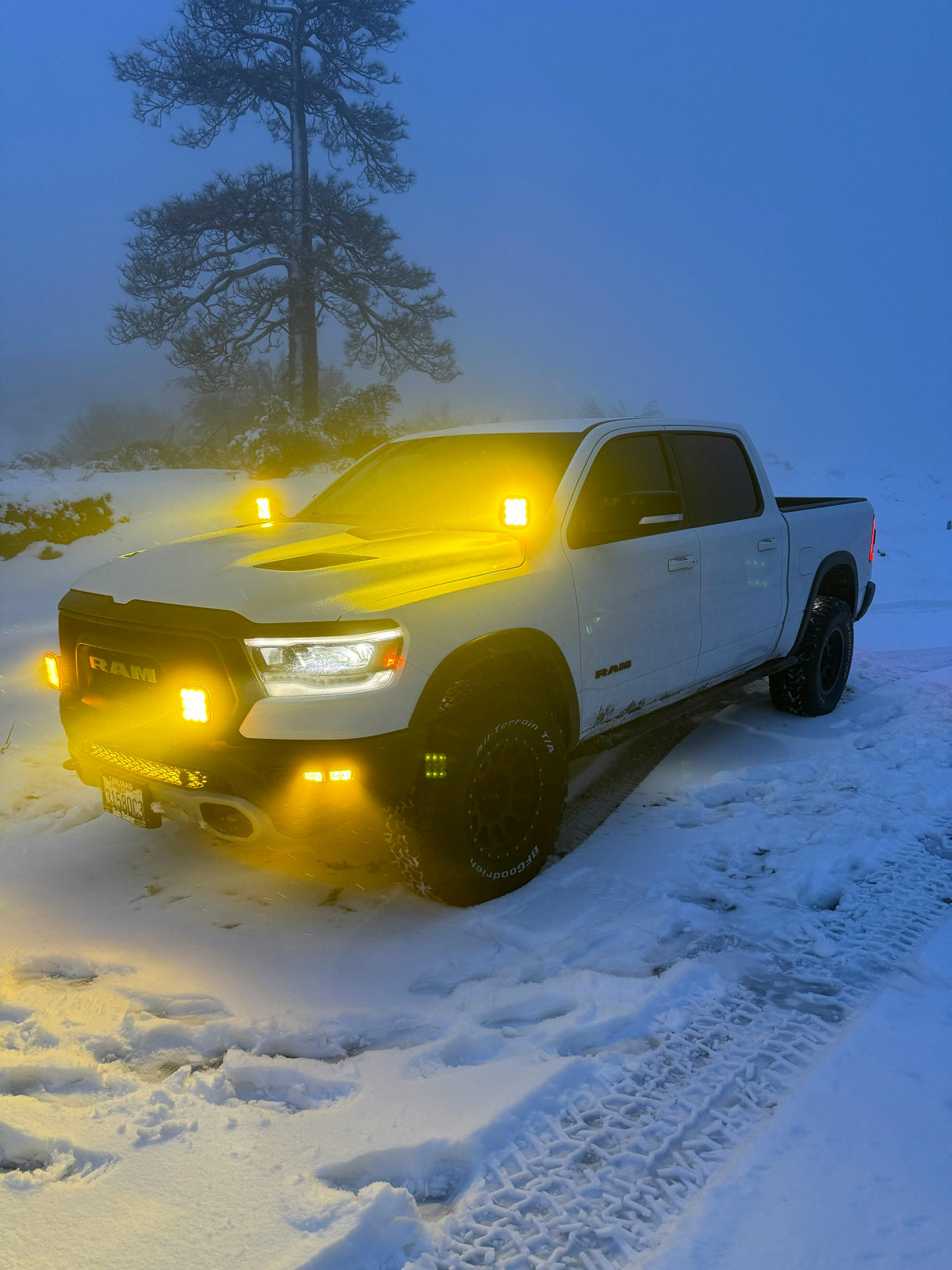Kit d'éclairage de fossé à LED de la série Stage pour Toyota Tacoma 2016-2023