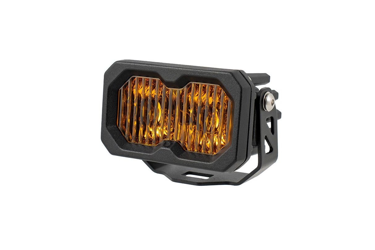Stage Series C2 2" Sae/Dot Jaune Pod Led encastré (paire)