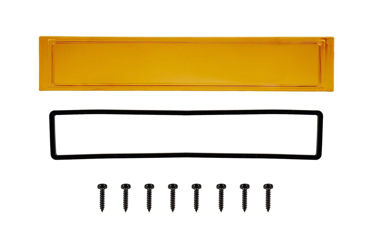 Lentille extérieure transparente pour barres lumineuses de la série Stage (V3)