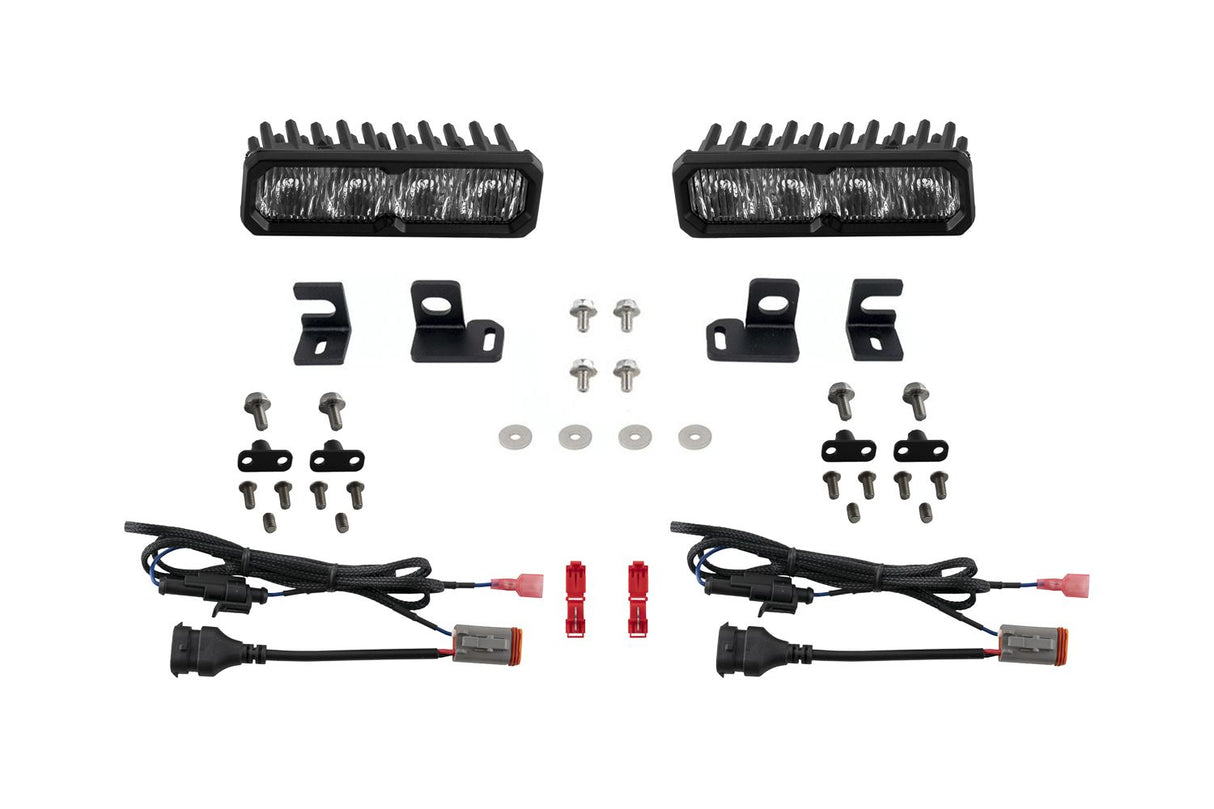 Kit de barre lumineuse LED Stage Series SAE/DOT pour Toyota 4Runner 2014-2024