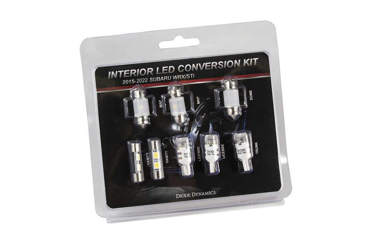 Kit LED intérieur pour Subaru WRX 2008-2014, blanc froid Stage 2