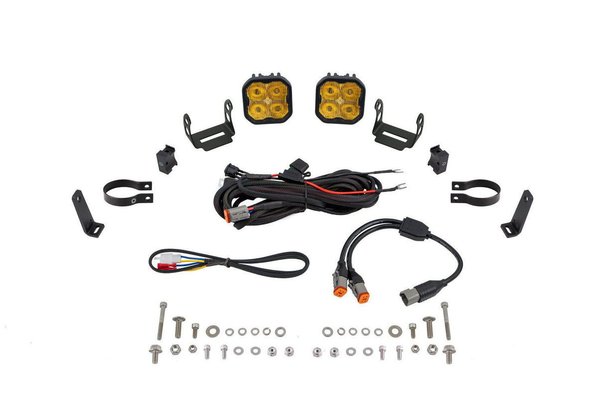 SS3 Universal Roll Bar Bumper Light Kit