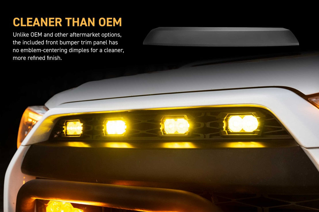 Calandre à LED XBG pour Dodge Ram 1500 Classic (19-24) (noire)