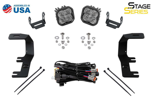 Kit de feux de fossé rétroéclairés Stage Series pour Chevrolet Silverado 1500 2014-2019