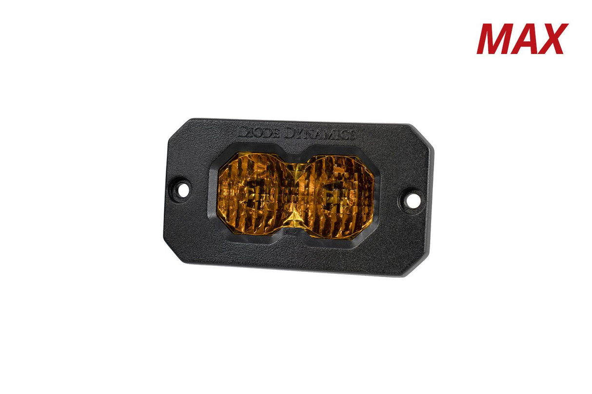 Stage Series C2 2" Sae/Dot Jaune Pod Led encastré (paire)