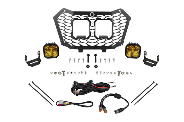 Ensemble de calandre à DEL Stage Series pour Honda Talon 2022-2024