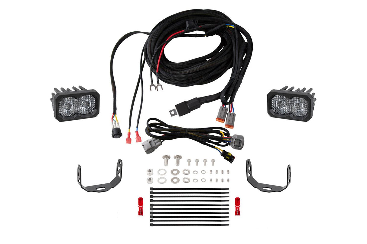 Kit d'éclairage de fossé à LED de la série Stage pour Toyota Tacoma 2016-2023