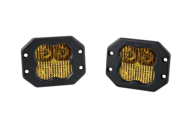 Stage Series 3" Ss3 Blanc Led Pod Encastré (Paire)
