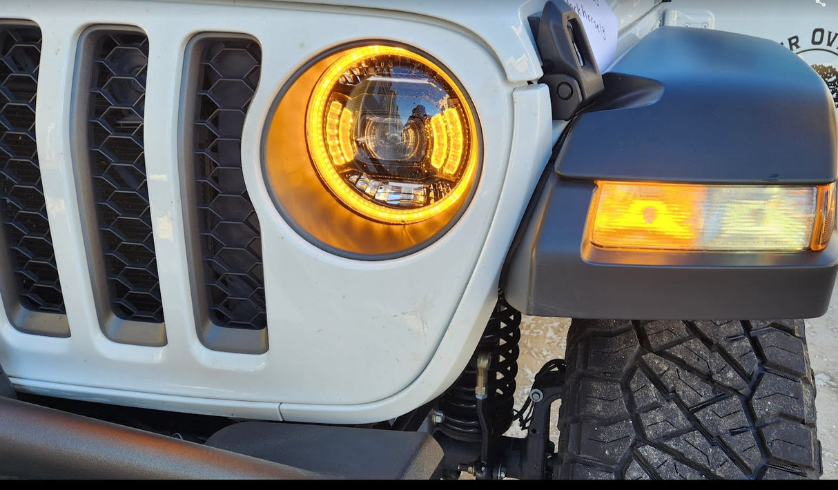 Phares LED Elite pour Jeep JL/JT Wrangler 2018-2023