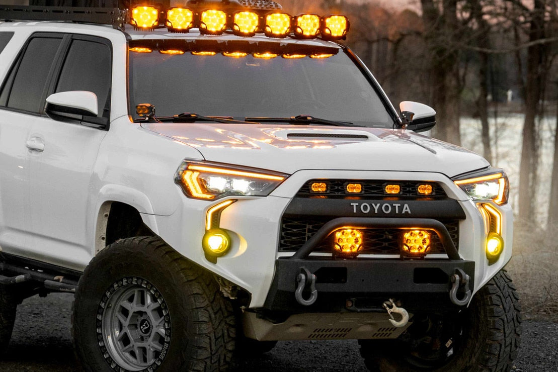 Calandre à LED XBG pour Dodge Ram 1500 Classic (19-24) (noire)