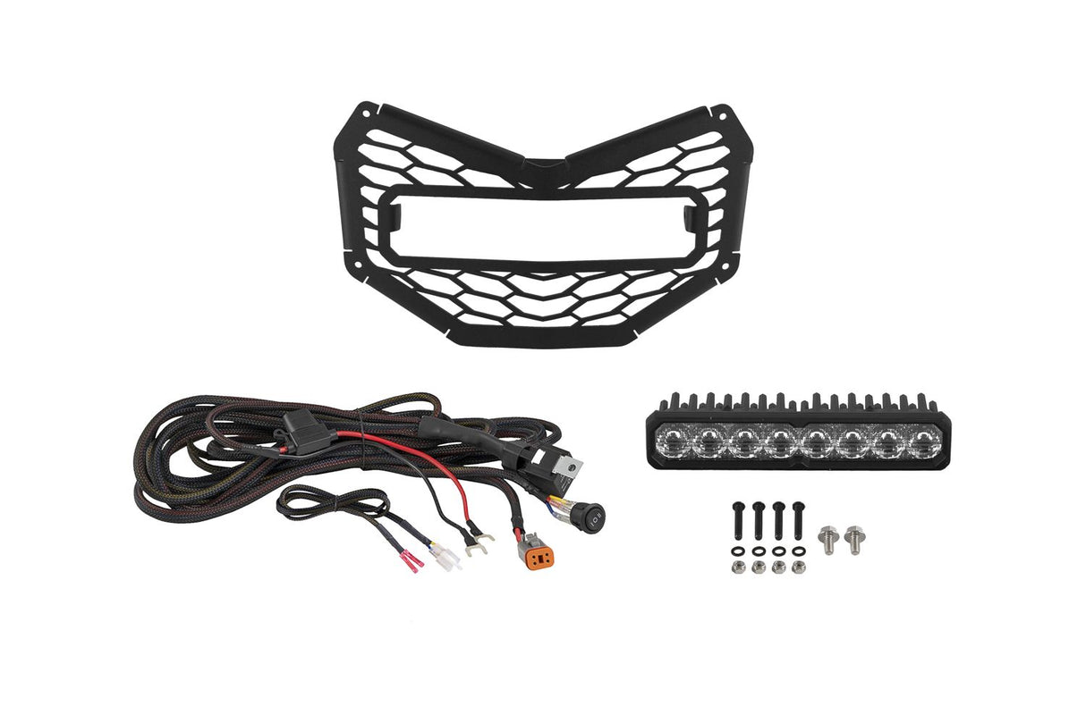 SS10 LED Grille Kit for 2017-2025 Can-Am Maverick X3