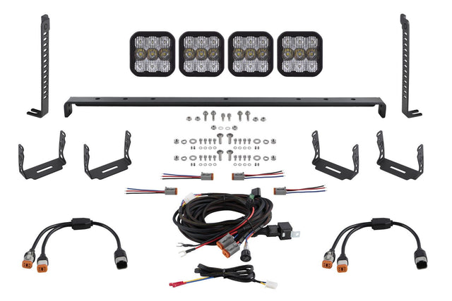 SS5 Stealth Grille LED Pod Kit for 2014-2024 Toyota 4Runner