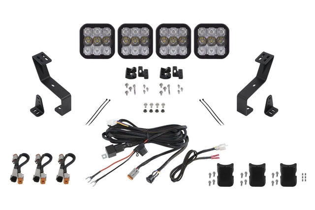 SS5 Grille CrossLink Lightbar Kit for 2019-2024 Ram 1500