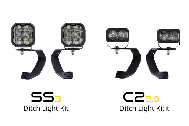 Stage Series Backlit Ditch Light Kit for 2010-2024 Toyota 4Runner
