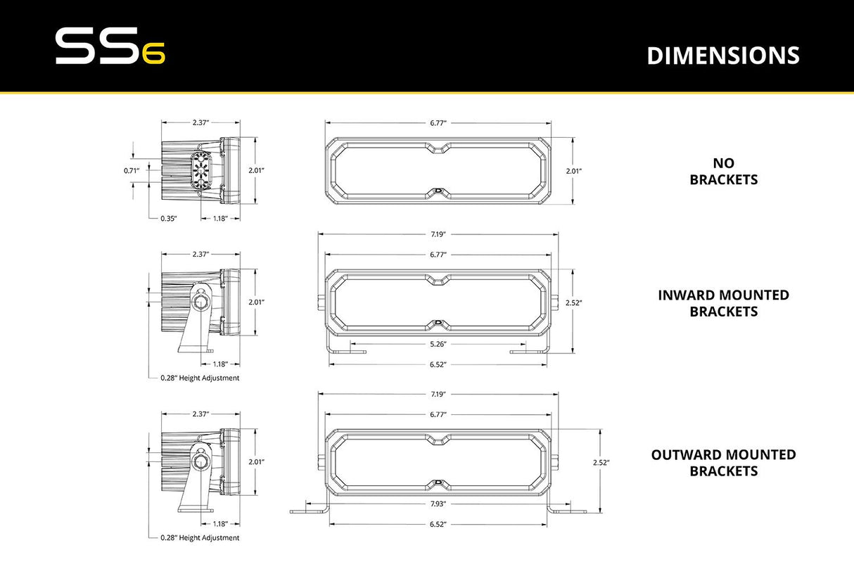 Barre lumineuse blanche Stage Series 42"