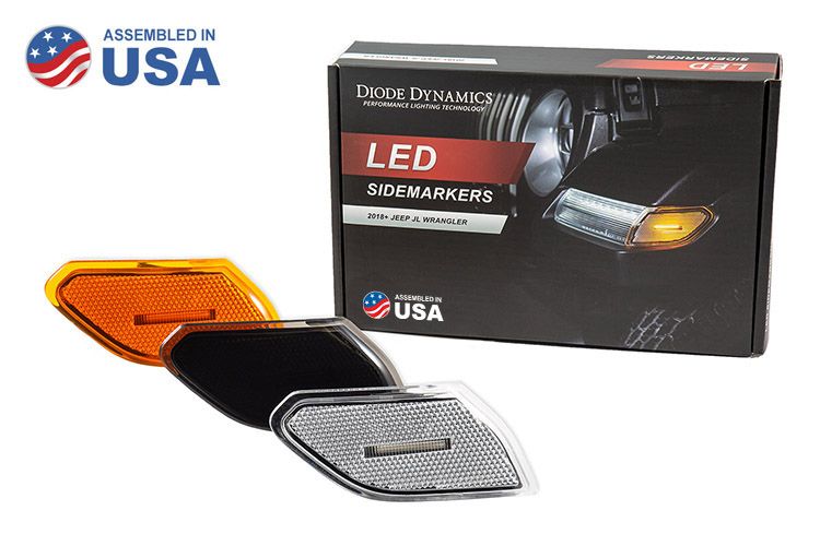 Led Sidemarkers Pour 2010-2014 Ford Mustang (Ensemble)