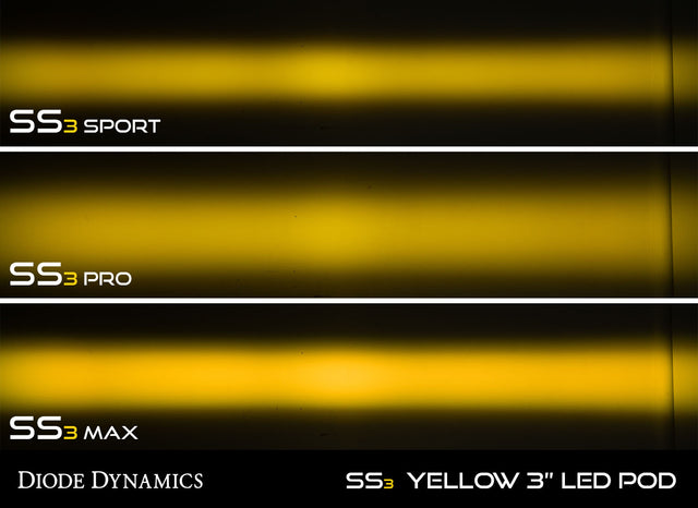 SS3 Max ABL Yellow SAE Fog Angled
