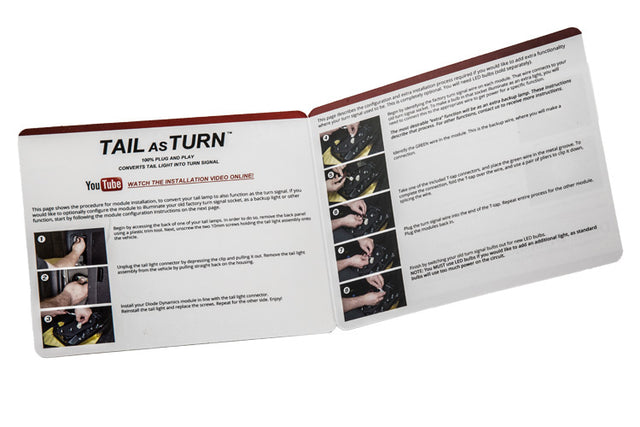 Tail as Turn® Kit w/ Backup for 2014-2024 Toyota 4Runner Stage 2