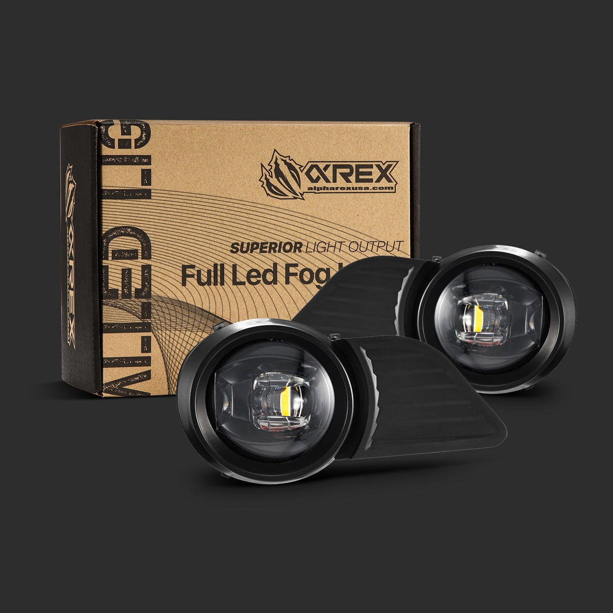 Universal Toyota/Lexus/Scion DoubleTap Dual Color LED Projector Fog Lights