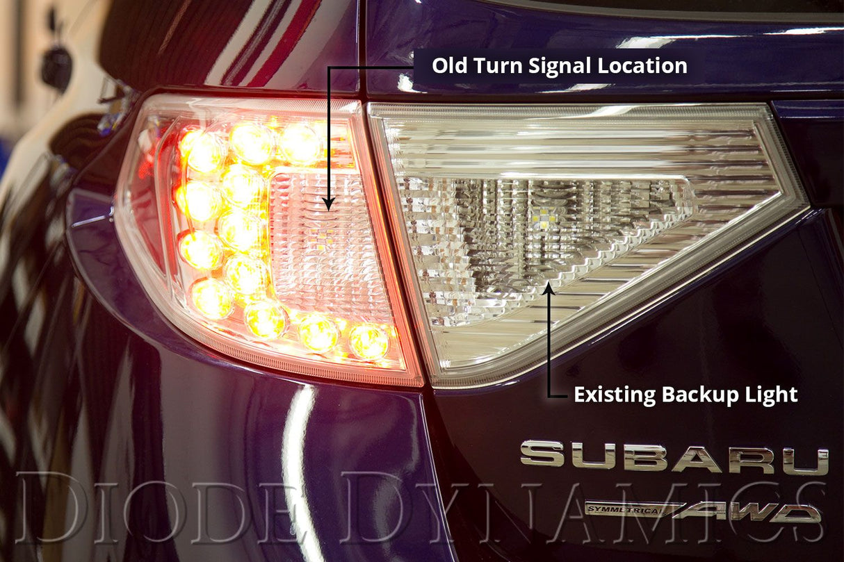 2008-2014 Subaru WRX/STi Hatchback Tail as Turn +Backup Module (USDM)