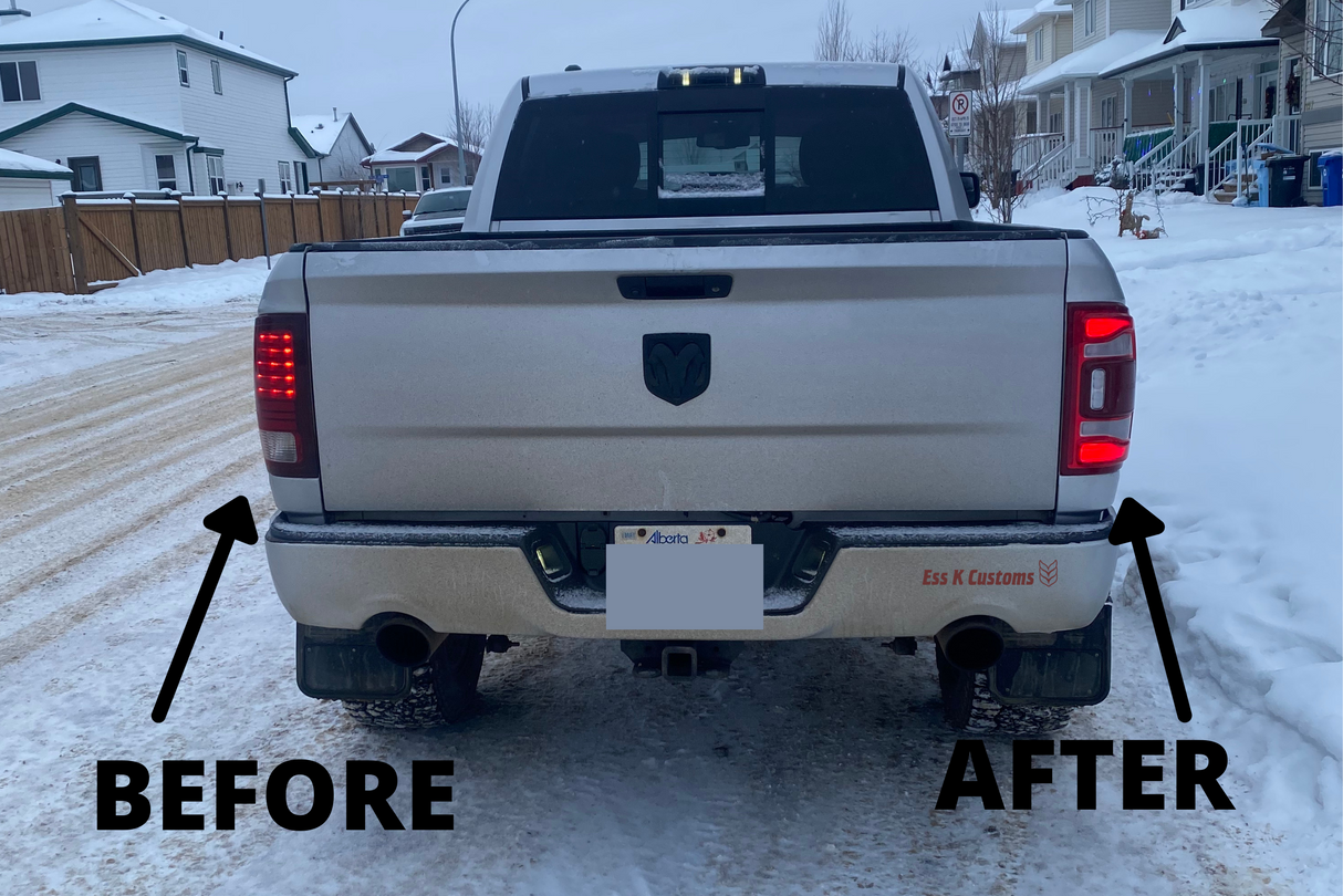Dodge Ram Oem 19+ Faisceau de conversion de queue à LED