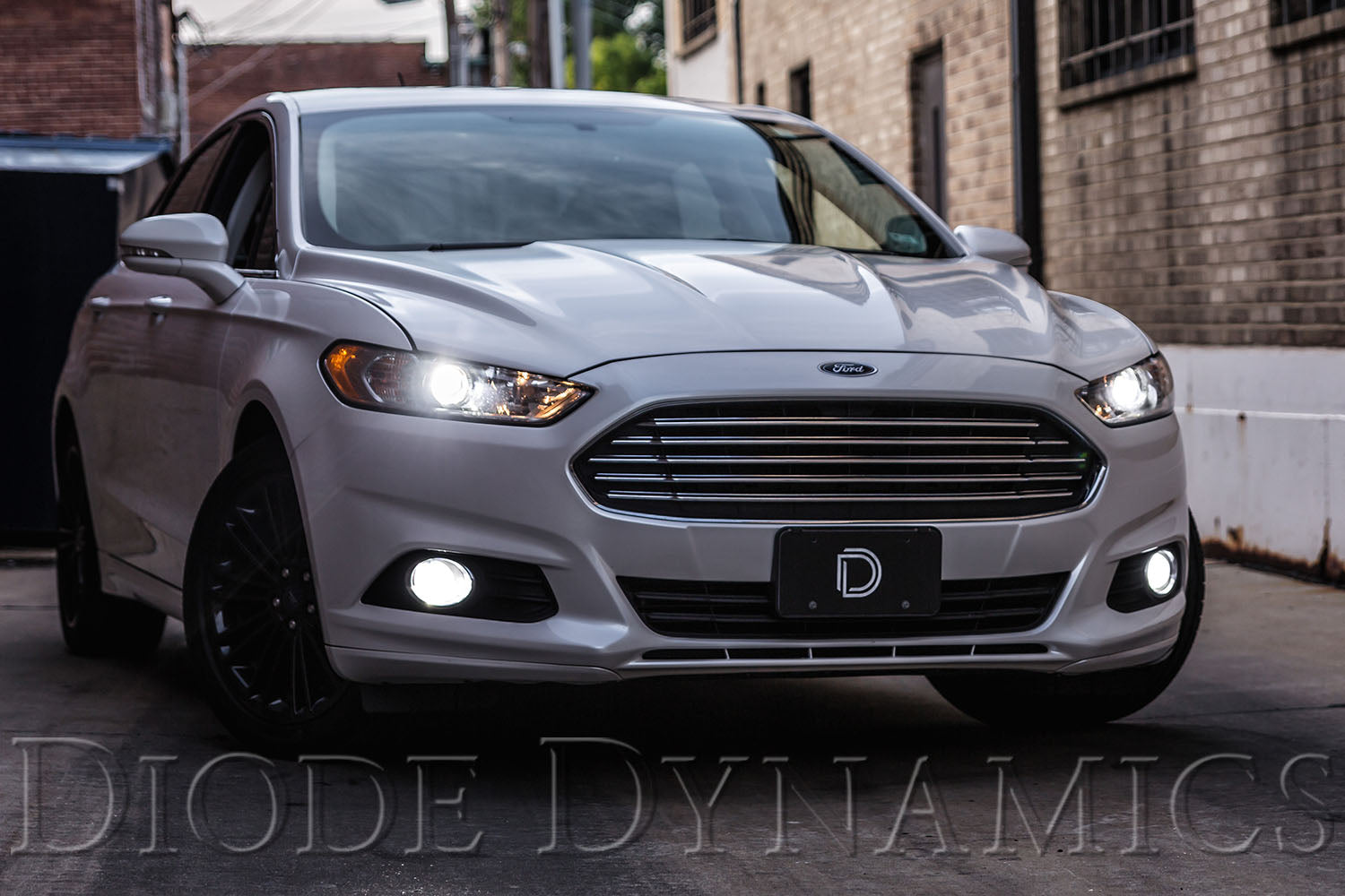 2013-2020 Ford Fusion with LED fog lights